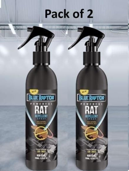 Rat Repellent Spray for Car 200ml (Pack of 2) – Rodent Protection for Vehicle Wiring & Interiors - Shop-Vibe #